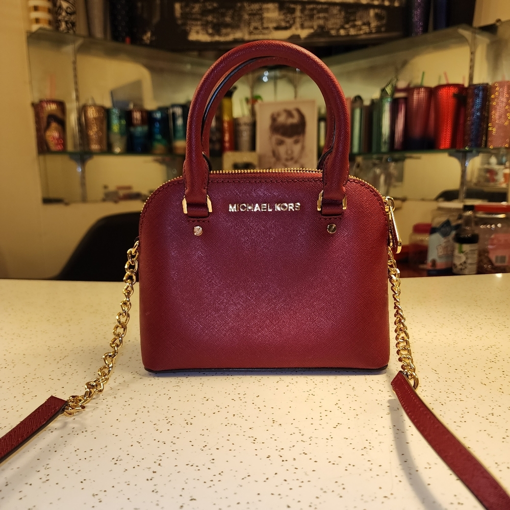 Michael Kors Cindy Micro Dome Satchel